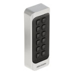 Cititor card MIFARE 13.56MHz cu tastatura integrata, 32bit - HIKVISION DS-K1107AMK - imagine 2