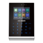 Controler stand-alone TCP/IP, Wi-Fi cu tastatura si cititor card, ecran LCD color 2.8 inch  - HIKVISION DS-K1T105AM