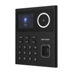 Terminal standalone control acces cu Recunoastere faciala, Amprenta, Card MIFARE si PIN, camera 2MP, ecran LCD color 2.4 inch - HIKVISION DS-K1T320MFWX - imagine 2
