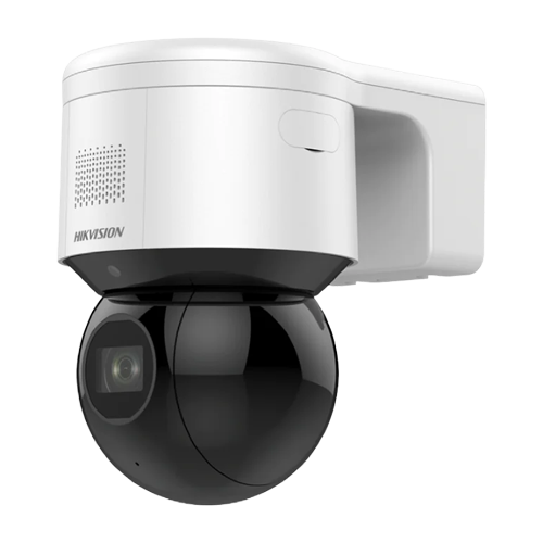 img10410large DarkFighter - Camera PTZ IP, rezolutie 4MP, X4, IR50m, WL 6m, Audio, Alarm, PoE - HIKVISION DS-2DE3A404IWG-E - imagine 1