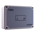 Modul  de comanda adresabil - 3 intrari, 6 iesiri - UNIPOS FD7203