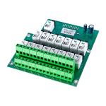 Modul extensie 16 iesiri releu pentru centrala FS5200 - UNIPOS FS5204
