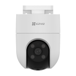Camera IP EZVIZ de exterior, WI-Fi, Pan&Tilt, rezolutie 2K+, Audio bidirectional, distanta IR 30 metri, imagini color 24/7 CS-H8C-2K+