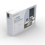 Kit interfon video inteligent EZVIZ, rezolutie 2k, monitor TFT 7 inch, instalare pe 2 fire, RFID, comenzi poarta/usa, SDcard, Wi-Fi, IR CS-HP7-2k - imagine 3