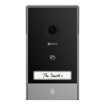 Kit interfon video inteligent EZVIZ, rezolutie 2k, monitor TFT 7 inch, instalare pe 2 fire, RFID, comenzi poarta/usa, SDcard, Wi-Fi, IR CS-HP7-2k - imagine 4