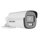 ColorVu, Dual Light - Camera analog 2MP, lentila 2.8mm, IR 40m, WL 40m, TVI/AHD/CVI/CVBS, Mic., IP67 - HIKVISION DS-2CE12DF0T-LFS-2.8mm