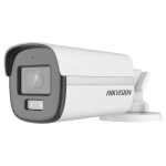 ColorVu, Dual Light - Camera analog 2MP, lentila 2.8mm, IR 40m, WL 40m, TVI/AHD/CVI/CVBS, Mic., IP67 - HIKVISION DS-2CE12DF0T-LFS-2.8mm - imagine 3