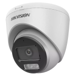 ColorVu, Dual Light - Camera analog 2MP, lentila 2.8mm, IR 40m, WL 40m, TVI/AHD/CVI/CVBS, Mic., IP67 - HIKVISION DS-2CE72DF0T-LFS-2.8mm - imagine 3
