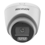 ColorVu, Dual Light -Camera analog 3K, lentila 2.8mm, IR 40m, WL 40m, TVI/AHD/CVI/CVBS, Mic., IP67 - HIKVISION DS-2CE72KF0T-LFS-2.8mm - imagine 2
