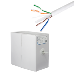 Cablu UTP, cat 6, CUPRU 100%, 305m, LSZH, 4x2x23 AWG - eRaya NET6LUT-305