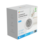 Senzor de temperatura si umiditate Smart Home EZVIZ, afisaj 1.8 inch, comunicare Wireless ZigBee CS-T51C - imagine 4