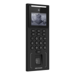 Terminal standalone control acces cu Recunoastere faciala, Amprenta, Card M1 si PIN, camera 2MP, ecran LCD 2.4 inch - HIKVISION DS-K1T321MFWX