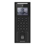 Terminal standalone control acces cu Recunoastere faciala, Amprenta, Card M1 si PIN, camera 2MP, ecran LCD 2.4 inch - HIKVISION DS-K1T321MFWX - imagine 2