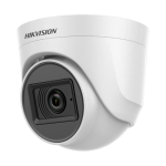 Camera Analog 5MP, lentila 2.8mm, IR 20m, AHD,TVI,CVI,CVBS, Mic - HIKVISION DS-2CE76H0T-ITPFS-2.8mm - imagine 2