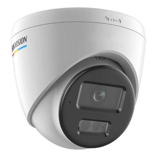 img12236large ColorVu, Dual Light - Camera IP, 2MP, lentila 2.8mm, IR 30m, WL 30m, Mic, PoE - HIKVISION DS-2CD1327G2H-LIU-2.8mm - imagine 1
