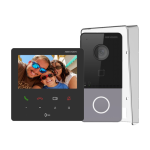 KIT  videointerfon pentru 1 familie, Wi-Fi 2.4Ghz, monitor 4.3 inch - HIKVISION DS-KIS606-P