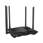 Router WiFi 5, DualBand 2.4/5GHz, 300+867Mbps, 4x6dBi, 4 porturi Gigabit - TENDA TND-AC10-V30