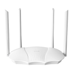 Router Wi-Fi 6 AX3000, DaulBand2.4/5GHz, 574+2402 Mbps, 4x6dBi, 4 x Gigabit  - TENDA TND-TX9 - imagine 2