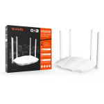 Router Wi-Fi 6 AX3000, DaulBand2.4/5GHz, 574+2402 Mbps, 4x6dBi, 4 x Gigabit  - TENDA TND-TX9 - imagine 4