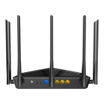 Router Wi-Fi 6e, AX5700 TriBand 2.4/5GHz/6GHz, 861+2402+2402 Mbps, 5x6dBi, 4 x Gigabit - TENDA TND-RX27-PRO - imagine 3