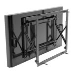 Suport monitor LCD cu VESA 600 x 400 mm - HIKVISION DS-DN5501W - imagine 4