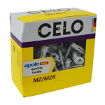 Diblu universal M6x40 cu guler + surub MZK (50 buc.) - CELO 9641MZKSZ - imagine 2