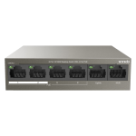 Switch 4 porturi PoE, 2 porturi uplink RJ45 10/100Mbps - TENDA TND-TEF1106P-4-63W