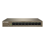 Router 8 porturi  Gigabit PoE+, 95W, 1 port RJ45, Management - IP-COM M20-8G-PoE - imagine 2