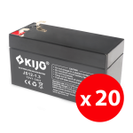 Cutie 20 acumulatori JS12-1.3 - KIJO JS12-1.3-BAX