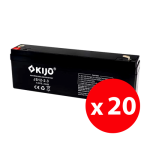 Cutie 20 acumulatori JS12-2.3 - KIJO JS12-2.3-BAX