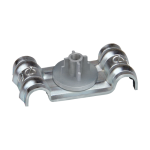 Clema metalica dubla DFT Ã 6.0 mm pentru cablu, fixare pe pistol (100 buc.) - CELO 96DFT