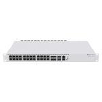 Management Switch 20 RJ45 2.5 Gigabit, 2 x QSFP+, 4 x Combo (2.5 Gigabit sau SFP+) - Mikrotik CRS326-4C+20G+2Q+RM