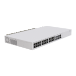 Management Switch 20 RJ45 2.5 Gigabit, 2 x QSFP+, 4 x Combo (2.5 Gigabit sau SFP+) - Mikrotik CRS326-4C+20G+2Q+RM - imagine 2