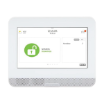 Centrala efractie wireless IQ4 Hub, PowerG, touch screen, capabilitate SmartHome, ADC - DSC IQPH063