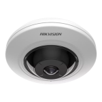 Smart Event, Fish Eye - Camera IP, 5MP, lentila 1.05mm, IR8m, Mic., Alarm, PoE - HIKVISION DS-2CD2955G0-ISU-1.05mm - imagine 2