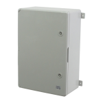 Cutie distributie IP65 din ABS gri, usa mata, placa metalica, 350x500x190 mm PP3006 - imagine 3