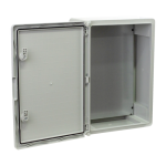 Cutie distributie IP65 din ABS gri, usa mata, placa metalica, 350x500x190 mm PP3006 - imagine 4