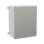 Cutie distributie IP65 din ABS gri, usa mata, placa metalica, 400x500x240 mm PP3007 - imagine 3