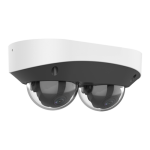 Dual Chanal - Camera IP, 2 x 4MP, lentila 2.8mm, IR 30m, Mic., Alarma, PoE, IK10 - UNV IPC3224SS-ADF28K-I1 - imagine 3