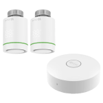 Kit Home Gateway Smart Home + 2 x Termostat inteligent, comunicare wireless ZigBee, EZVIZ CS-T55-A3-A(kit)