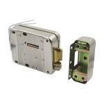 Yala electromagnetica pentru interior, aplicata aparent, cu memorie mecanica, 12 Vcc, CSL-05 - imagine 2