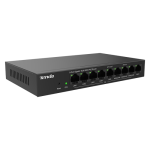 Router 8 porturi PoE+, 1 port WAN, Gigabit, Web Management - TENDA TND-G0-8G-POE - imagine 3