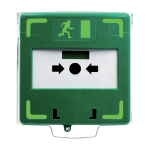 Buton resetabil din plastic pentru iesire de urgenta, LED, buzzer - CSAccess CSB-803