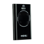 Telecomanda 4 canale, XT4, SLH LR, 868 MHz, negru - FAAC XT4SLH-LR-7870101