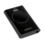 Telecomanda 2 canale, XT2, SLH LR, 433 MHz, negru - FAAC XT2SLH-LR-7870071