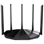 Router Wi-Fi 6, DualBand 2.4Ghz/5GHz, 300+1201Mbps, 5x6dBi, 4 porturi Gigabit - TENDA TND-TX2-PRO - imagine 2
