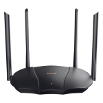 Router Wi-Fi 6, DualBand 2.4Ghz/5GHz, 574+2402Mbps, 4x6dBi, 3 porturi Gigabit - TENDA TND-TX12 - imagine 2