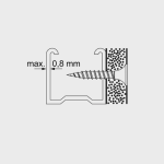 Surub SSF pentru gips-carton, 3.5x35mm (1000 buc.) - CELO 9F3535SSF - imagine 2