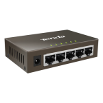 Switch 5 porturi Gigabit - TENDA TND-TEG1005D - imagine 2