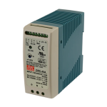 Sursa in comutatie cu back-up, 13.8V / 1.9A, monitorizare, sina DIN - MEAN WELL DRC-40A